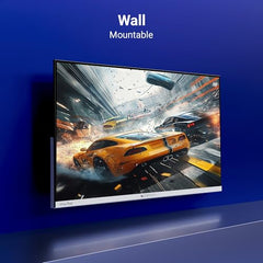 Zebronics 27 Inch QHD Gaming Monitor, 180Hz Refresh Rate, 1ms MPRT, IPS Display, 300 Nits, HDR10, 1.07B Colors, 2 x HDMI, 2 x DP, Bezel-Less Design, Built-in Speakers, Wall Mountable (A27QHD LED)