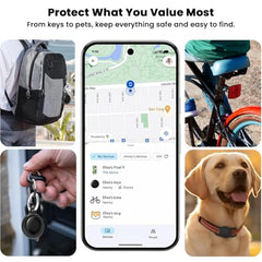 TECPHILE Wireless GPS Tag Tracker for Android, Bluetooth Tracker, Find My Hub App Compatible, Bluetooth Tracking up to 30m, Anti-Loss Alert, Loss Item Finder (Pack of 1)