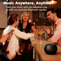 Portable Mini Bluetooth 5.3 Speaker with Stereo Sound and Deep Bass