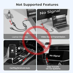 Type C to 3.5mm Audio Jack Connector/Adapter 6 months Warranty with DAC
