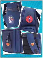 FUR JADEN Structured Smart Tech Backpack I 15.6 Inch Laptop Compartment with In-Built Tablet Sleeve I USB-C and USB-A Charging Port I Anti-Theft Pocket I Ventilated, Padded & Ergonomic (ClarkKent)
