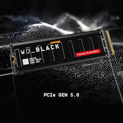WD_Black Western Digital SN8100 NVMe 1TB, Upto 14900MB/s R, 11000MB/s W, 5Y Warranty, PCIe Gen 5 NVMe M.2 (2280), Gaming Storage, Internal Solid State Drive (SSD) (WDS100T1X0M-00CMT0)