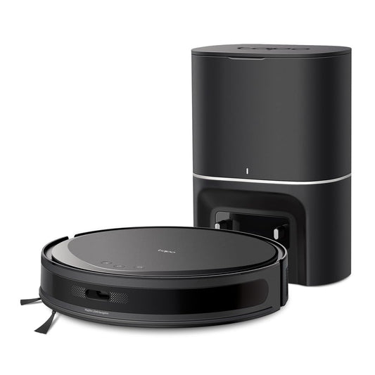 TP-Link Tapo RV20 Max Plus|5300Pa Suction Robot Vacuum Cleaner & Mop|Smart Auto-Empty Dock|3L Dust Bag|MagSlim LiDAR & Gyroscope Navigation|Multi-Floor Mapping | Alexa & Google Assistant Compatible