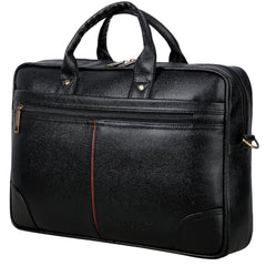 Hard Craft Vegan Leather Office Laptop Messenger and Shoulder Side Sling Hand Bag For Men Corporate Executive Briefcase Bag For Man Supports Laptop Upto 15.6 inches