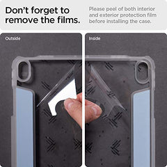 Spigen Flip case for iPad Air 11 inch M4 (2026), iPad Air 11 inch M3/M2 (2025-2024), 10.9 inch 5th/4th Gen (2022/2020), Trifold, Pencil Holder, Full Cover(Liquid Air Folio) - Black