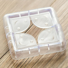 SYGA Set of 12 Transparent C Shape Baby Safety Corner Gaurd Baby Proofing Corner Protector
