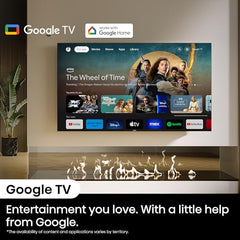 Hisense 139 cm (55 inches) E6N Series 4K Ultra HD Smart LED Google TV 55E6N (Black)