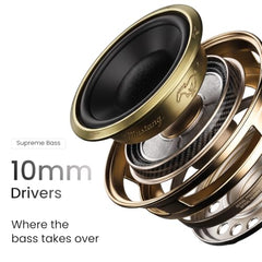 GOBOULT. Mustang TuneX Bluetooth Earphone with 40H Playtime, Dual Pairing Neckband, Zen™ ENC Mic, Type-C Fast Charging, 10mm Bass Driver, Bluetooth v6.0, IPX5 Silicone (Yellow)