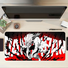 JIGARI Extended Anime Large Mouse Pad (11 x 23 Inch) | Gaming Mousepad for Laptop, Desktop & Keyboard | Smooth Surface | Anti-Slip Rubber Base (Zoro - Sword Master - One Piece (P08))