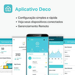 TP-Link Deco X20(2-Pack) AX1800 Whole Home Mesh Wi-Fi System, Next-Gen WiFi 6, Replace Routers and WiFi Extenders, HomeCare Build-in Antivirus, Parental Control, Compatible with Alexa (4000 sq ft)
