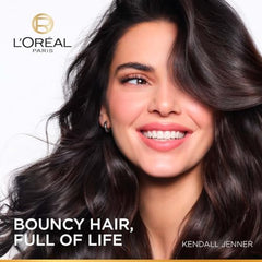 L'Oreal Paris Hyaluron Moisture Shampoo Refill - Hyaluronic Acid, 500ml | 500ml refill for dry, dehydrated hair. Provides 72 hours hydration, leaving hair soft, shiny, & bouncy. Ideal for daily wash.