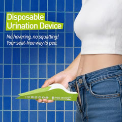 Sirona PeeBuddy Reusable Female Urination Device - (Pack of 40) | Stand & Pee Funnel for Women | Travel Essential | BPA-Free | Wash & Reuse