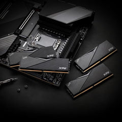 XPG Adata Lancer RGB 32GB (1 * 32GB) DDR5 6000 Mhz CL 30-40-40 1.35V Desktop Ram Memory - AX5U6000C3032G-CLARBK