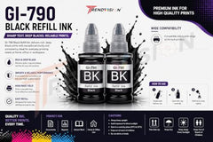 Trendvision GI-71 Combo Ink Bottle - Compatible with Canon PIXMA G1020, G2020, G2020 NV, G2021, G2060, G3020, G3020 NV, G3060 Printers