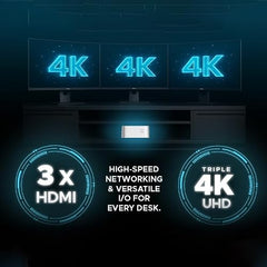 SKULLSAINTS Rudra Mini PC, 13th Gen N150, WiFi 6, BT5.2, HDMI 4K@60Hz 3 Screen Display, Dual Ethernet Ports, Win 11 Pro (13th Gen N150, 16+128)