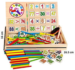 SYGA Wooden Mathematics Learning Toy Kid Educational Math Calculate Game Toys