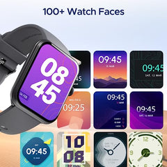 boAt Ultima Regal w/ 2.01”(5.10 cm) Crystal-Clear AMOLED Display, 1000 NITS Brightness,Premium Metal Body, Functional Crown, 100+ Sports Modes, Fitness Smart Watch for Men & Women (Steel Black)