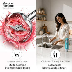 Morphy Richards Pronto Ultra Hand Blender, 300W (Blue)