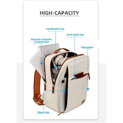 KARRIER 20L Laptop Backpack with USB Charging Port, Lightweight Business Bag with Padded Shoulder Straps for Office, College, Daily Commute & Travel