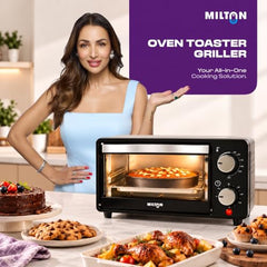 Milton Rapid Digital Air Fryer 4.2L|1450W|360° High Speed Air Circulation|Up to 90% Less Oil Usage|8 Preset Menus|Touch Control Panel & Digital Display|Auto Shut-Off|1 Year Warranty (Black)