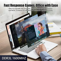 8GB 1 x 8GB DDR3L-12800 1600MHz 204Pin PC3L RAM Memory Laptops Compatible with Samsu Memory Module (3 Year Warranty)