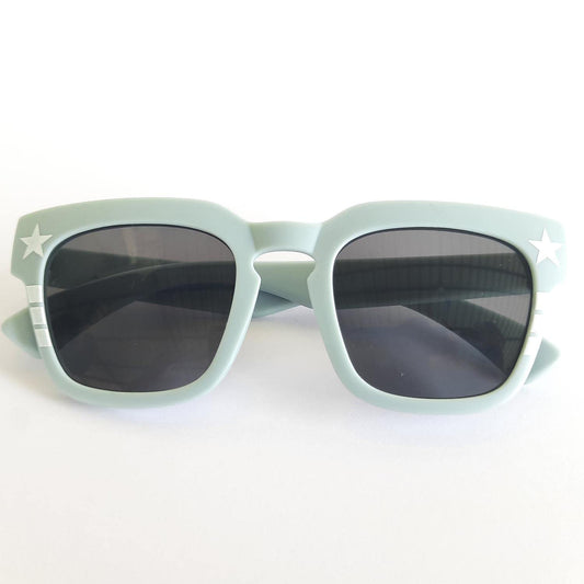 SYGA Kids Goggles, Modern Stylish Eyewears for Boy's and Girls, Captain Style, Suitable for Age 3-8 Years (Blue)