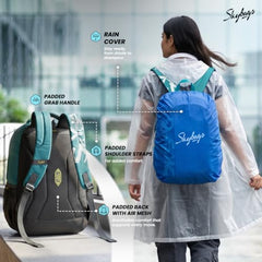 Skybags Brat Pro Max 35L Laptop Backpack (Upto 15.6"), 3 Compartments,Black
