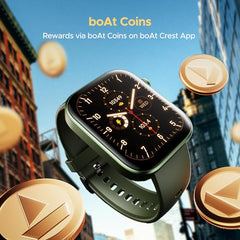 boAt Storm Call 3 w/TBT Navigation, Daily Activity Tracker, DIY Watch Face Studio,700+ Active Modes, 1.83" (4.6 cm) HD Display Fitness Smart Watch for Men & Women(Black Metal)