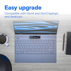 Crucial P310 4TB PCIe Gen4 2280 NVMe M.2 SSD Up to 7,100MB/s – with Acronis Offer, Internal Solid State Drive (PC) – CT4000P310SSD801