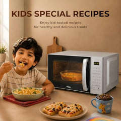 Haier 22L Convection Microwave Oven with KIDS Special Recipes (HIL2201CSSH,Silver)