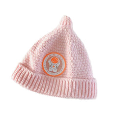 SYGA Baby Winter hat Baby Woolen Knitted Unisex Hat -Pink (6-18 Month)