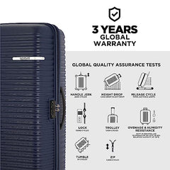 American Tourister PP Liftoff+ Trolley Bag with TSA Lock & 8 Wheel, Hard Check-in Suitcase for Travel with Double Wheel, Seafoam Blue, 55,67,79 cm (Small +Medium +Large), Set of 3Pc (ME5 (4) 11 904)