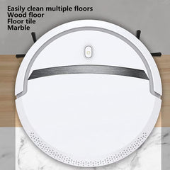 TRIDEO [𝟏𝟓 𝐘𝐄𝐀𝐑𝐒 𝐖𝐀𝐑𝐑𝐀𝐍𝐓𝐘 Vacuum Robot Cleaner, Automatic Circle Sweeper Vacuum Cleaner with Noise Reduction and Long Battery Life Full Space Coverage for Wood Floors
