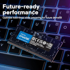 Crucial RAM 32GB DDR5 5600MT/s (or 5200MT/s or 4800MT/s) Desktop RAM Memory CT32G56C46U5