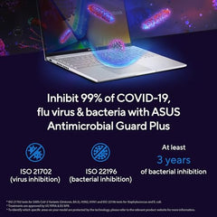 ASUS Vivobook 16, Intel Core i5-13420H Processor,(16GB RAM/512GB SSD/16 FHD+ (1920 x 1200)/Win 11/M365 Basic (1Year)*/Backlit Keyboard/Office Home 2024/Silver/1.88 kg),X1605VA-MB1627WS