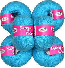 M.G ENTERPRISE MG Baby MelonKnitting Wool 200 Wool Thread for Crochet & DIY Craft Projects