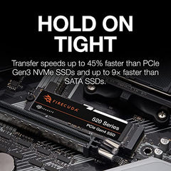 Seagate Game Drive PS5 NVMe SSD for PS5 2TB Internal Solid State Drive - PCIe Gen4 NVMe 1.4, Officially Licensed, Up to 7300MB/s with Heatsink (ZP2000GP3A1001)