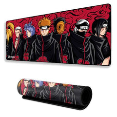 SMULY Gaming Mouse Pad, Large Desk Mat 58.5 x 28 cm, Extended Washable Mousepad, Desk Pad, 2mm Thick Non-Slip Rubber Base, Stitched Edges, Smooth Surface (Multicolour) – Red Hoodie Spider Design