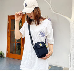 MOMISY womens Messenger Bag Black