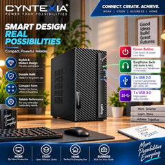 Cyntexia Core i7 Desktop Computer PC | Core i7-4770 4th Gen | 16GB RAM | 500GB SSD | WiFi, HDMI, Bluetooth, VGA, USB 3.0, Ethernet| 2 Yr Warranty | Windows 11 | Office 2021 | Tower PC