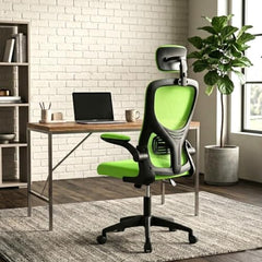 Casa Haus Italia Premium Leatherette Office Chair for Work | Boss Chair, Ergonomic Executive, Luxurious Cushioned Arms & Seat, 2 Point Back Massager, Heavy Duty Metal Base (Burgundy)