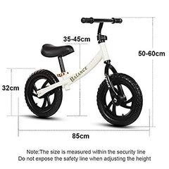 SYGA EVA Balance Bike, Black, 3 Years or Older, 1 Piece