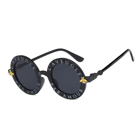 SYGA Kids Paramour Style Goggles With Uv Protected Lens For Boys And Girls, Suitable For Age 3 To 8 Years - Black