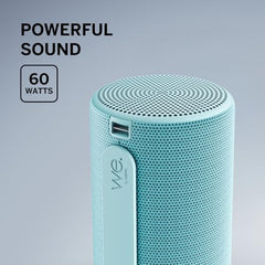 We. by Loewe Hear 2 Portable Bluetooth Speaker, 60W Music Power, Deep Bass Subwoofer, 17 Hr Long Battery Life, IPX4 Water Resistant, USB-C Wireless Speaker for Home & Outdoor, Storm Grey