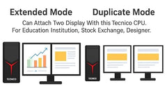 TECNICO Victory Desktop CPU Set