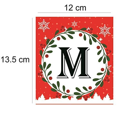 SYGA Red Merry Christmas Banner for Christmas Decorative Party Photo Props Banner