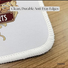 ESSENSI Mouse Pad for Laptop & Desktop | 9x7 Inch Anti-Fray Stitched Edges | Non-Slip Rubber Base | Desk Setup Accessory for Students, Gamers & Professionals (Big Things)