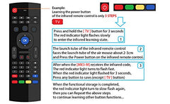 BEEBIRD Voice Air Mouse Remote Controller with Keyboard - 2.4 Ghz Wireless Connection, Intelligent Learning (IR), Voice Control Air Fly Smart Remote for PC, Smart TV, Android TV Box