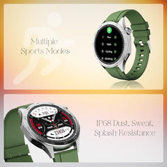 boAt Enigma Radiant Luxury Watch for Man w/1.43"(3.63 cm) AMOLED Display, AOD, Premium Metal Build, Round Dial, 200+Watch Faces, Upto 7 Days Battery Life, Fitness smartwatch for Men (Metal Black)
