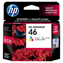 HP 46 Black Original Ink Advantage Cartridge
